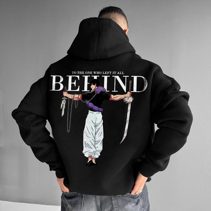 Behind Dropshoulder Hoodie
