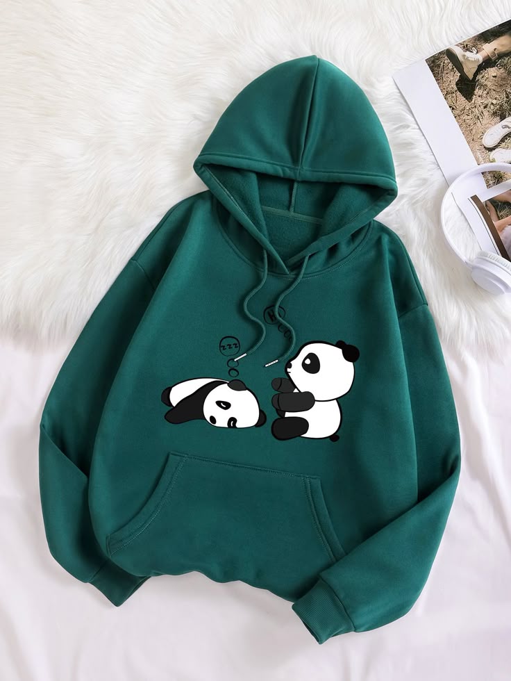 Couple Panda Regular Hoodie