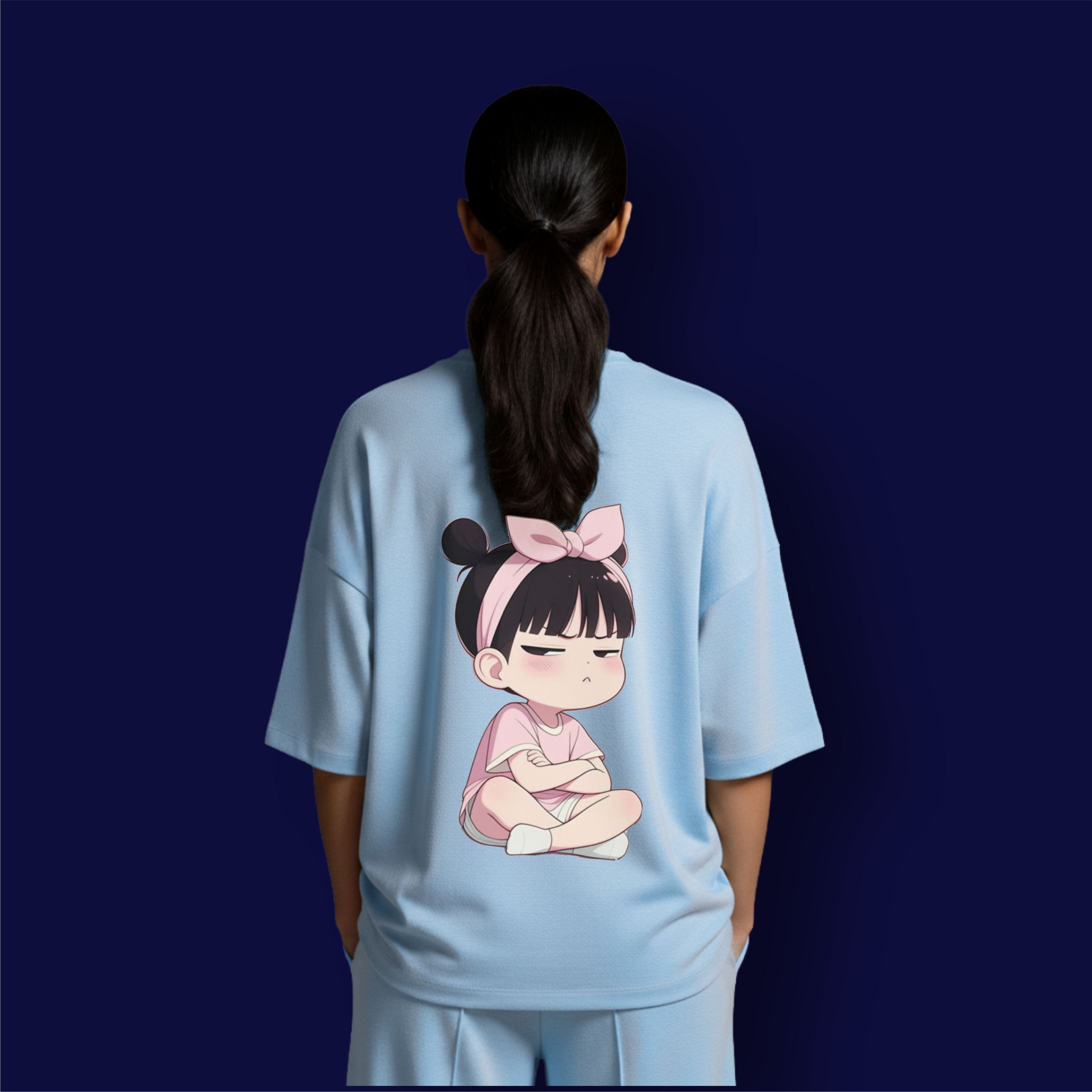 Angry Girl  Dropshoulder T-Shirt