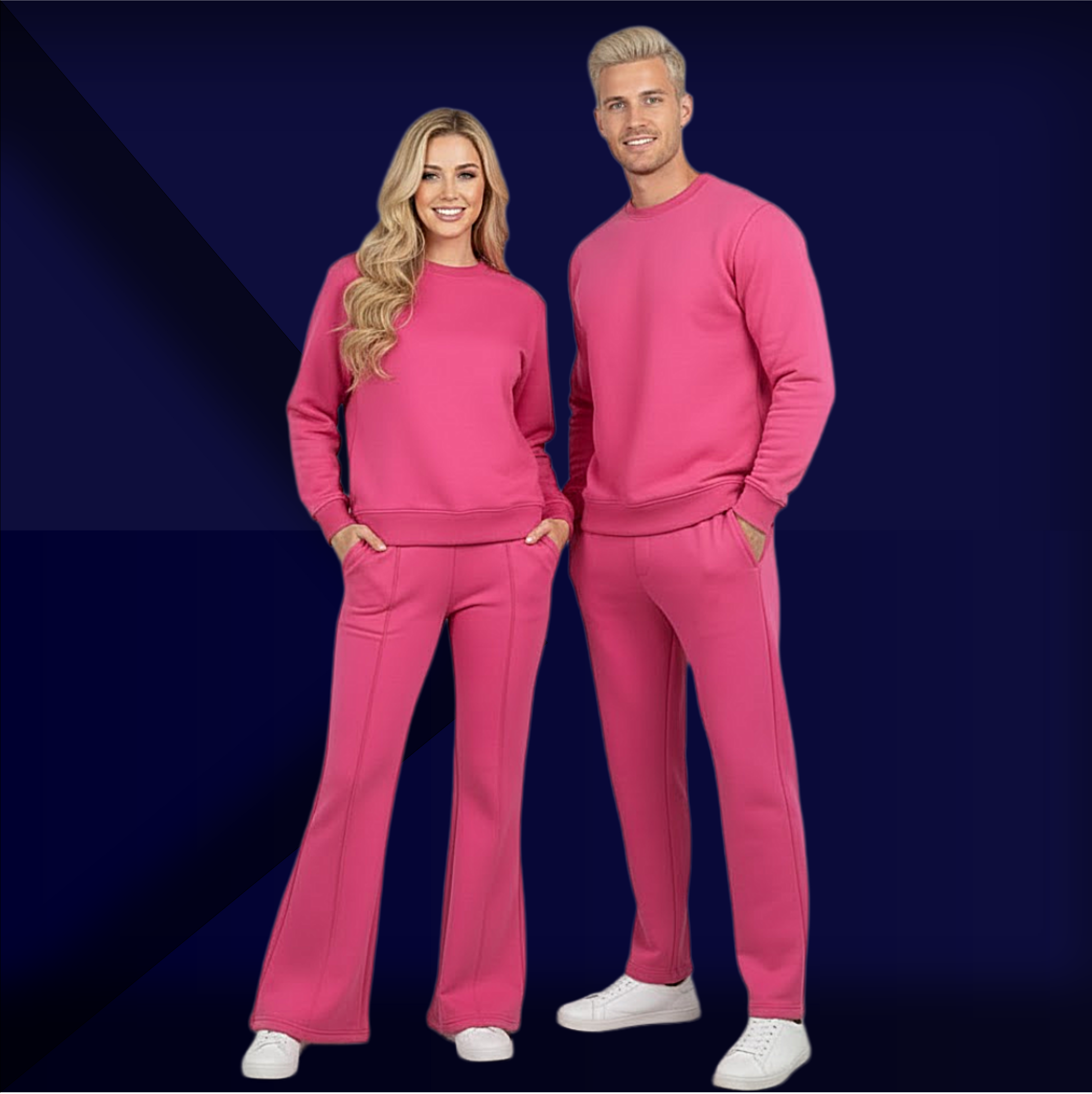 Dark Pink Formal Sweatsuit