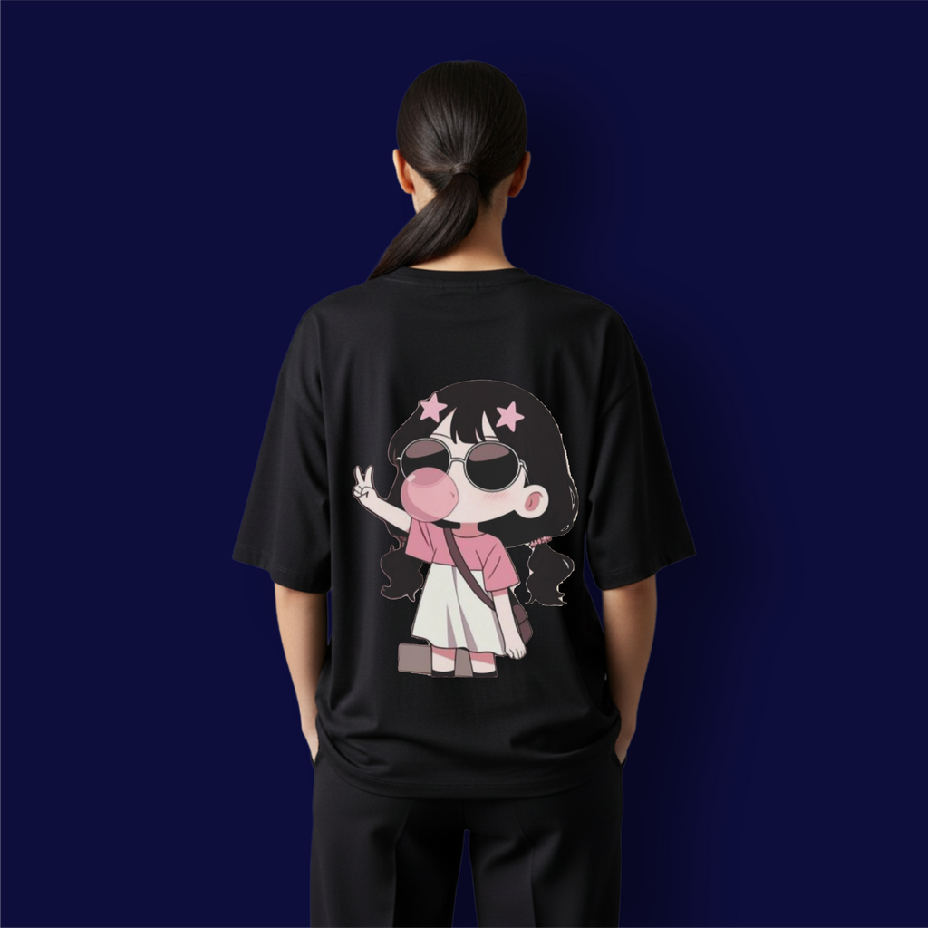 Bubble Girl Dropshoulder T-Shirt