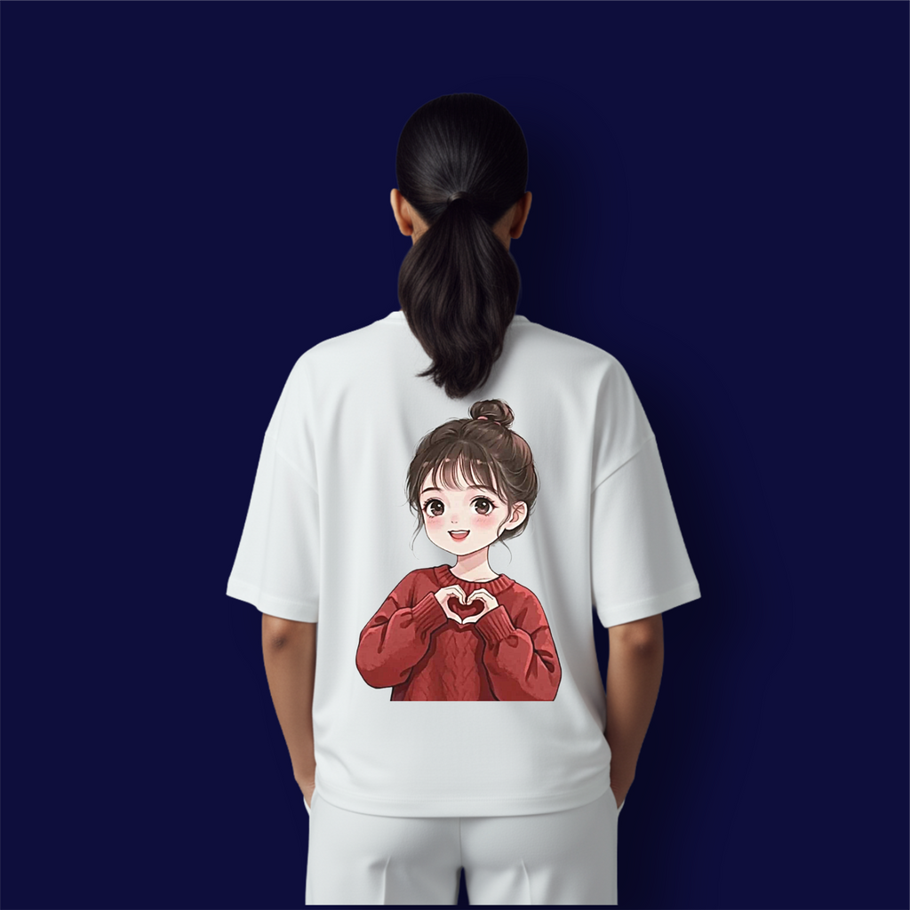 Lovely Girl Dropshoulder T-Shirt