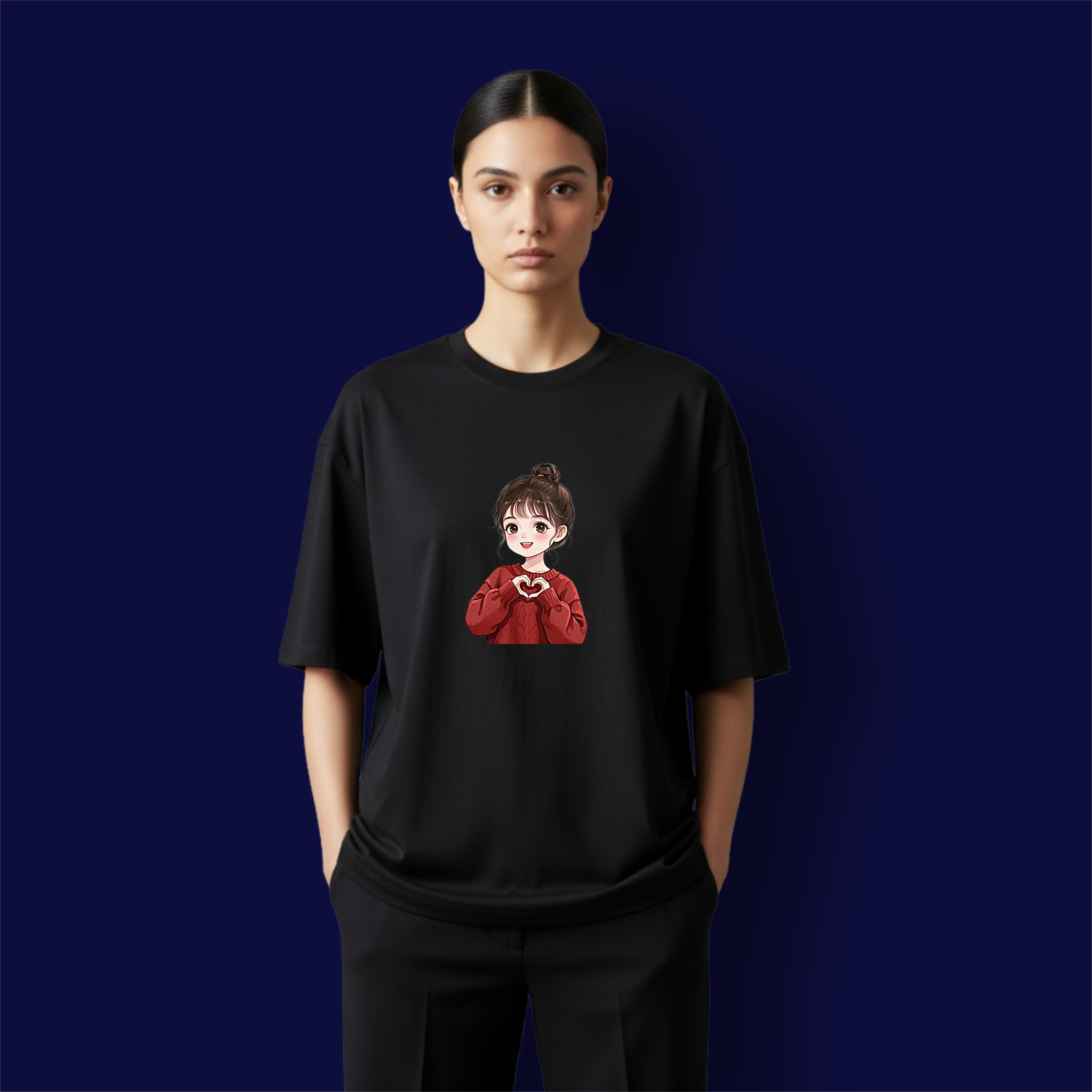 Lovely Girl Dropshoulder T-Shirt