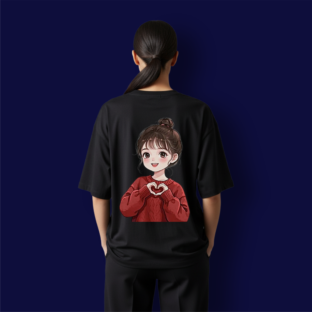 Lovely Girl Dropshoulder T-Shirt