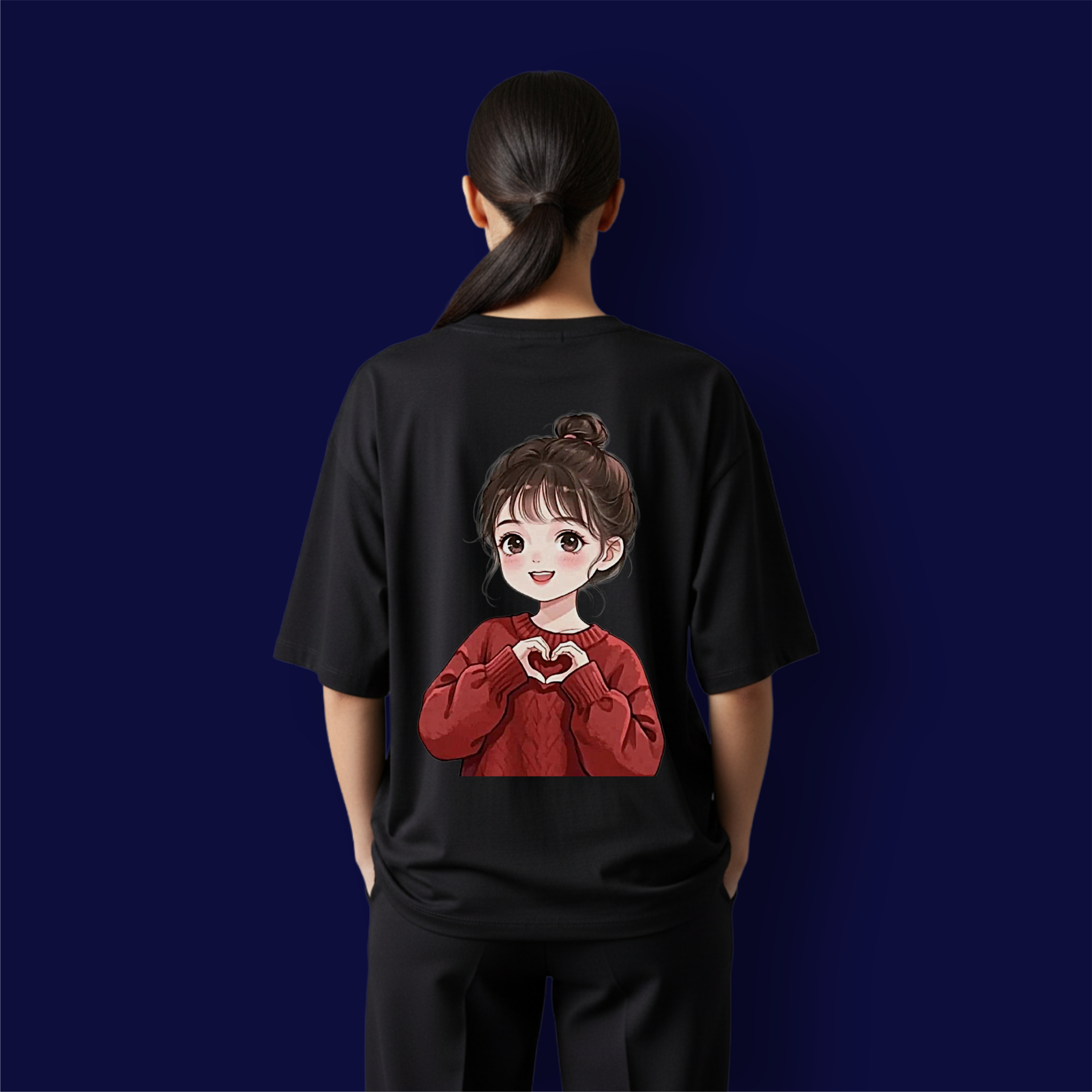 Lovely Girl Dropshoulder T-Shirt