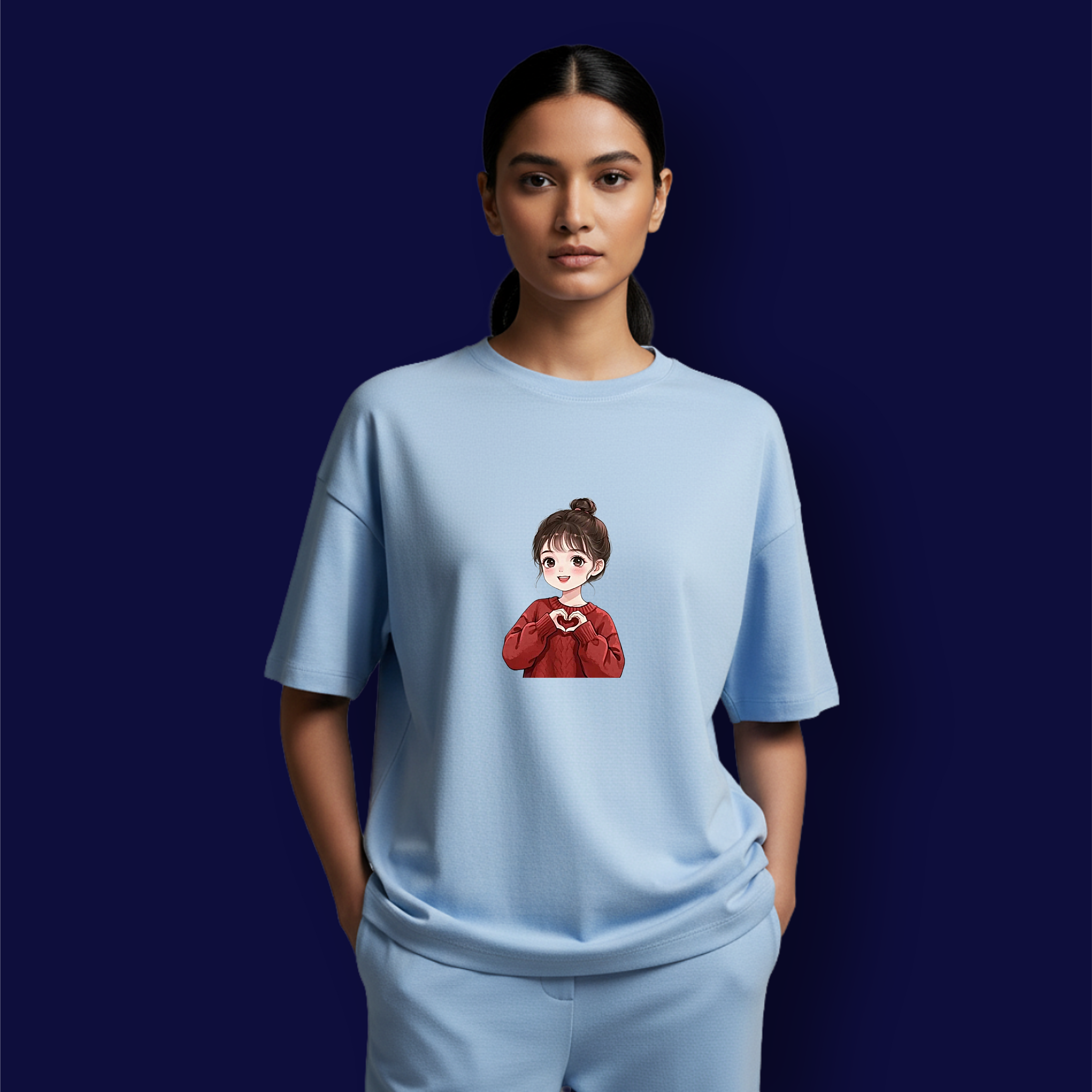 Lovely Girl Dropshoulder T-Shirt