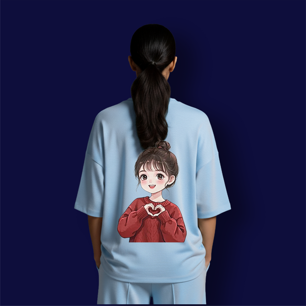 Lovely Girl Dropshoulder T-Shirt