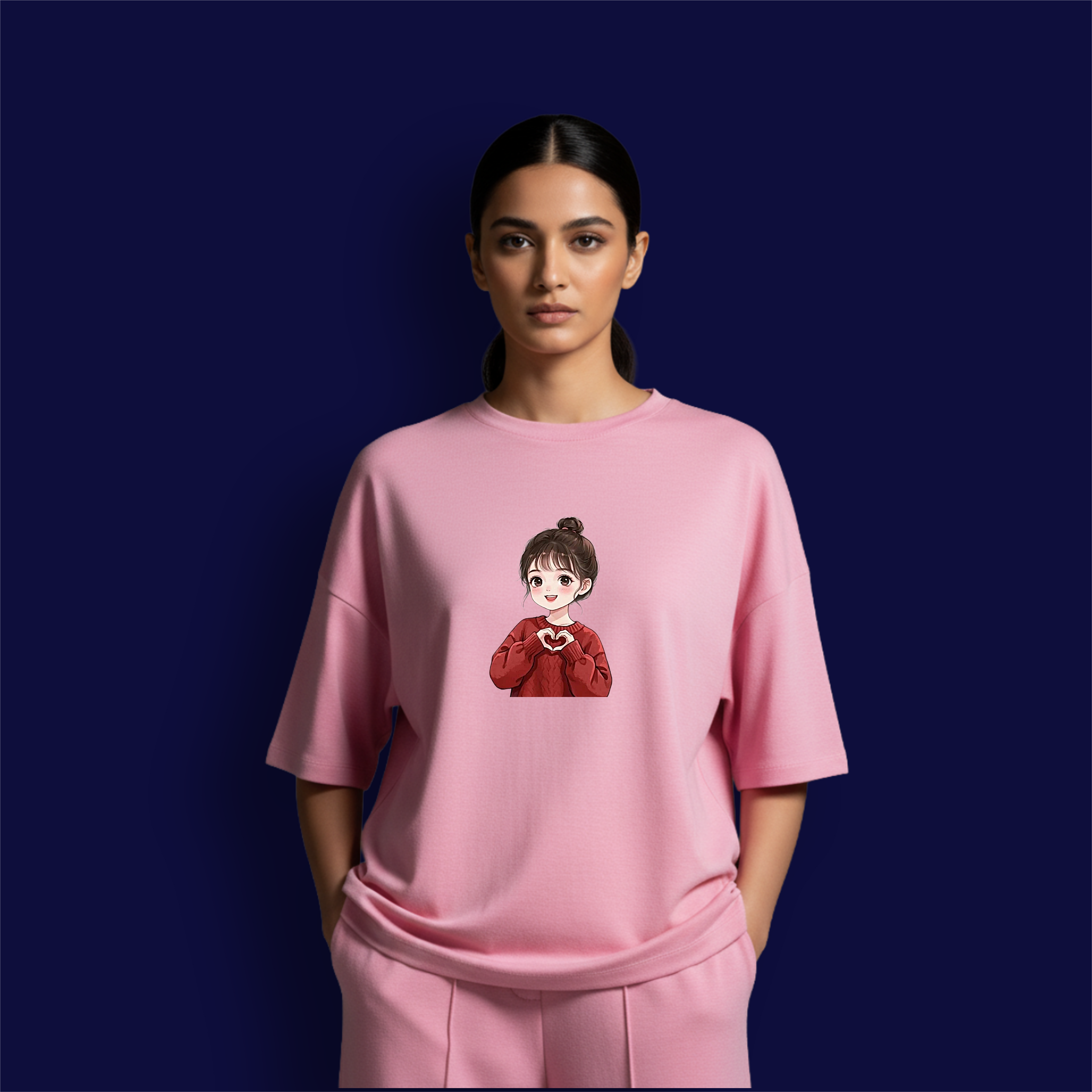 Lovely Girl Dropshoulder T-Shirt