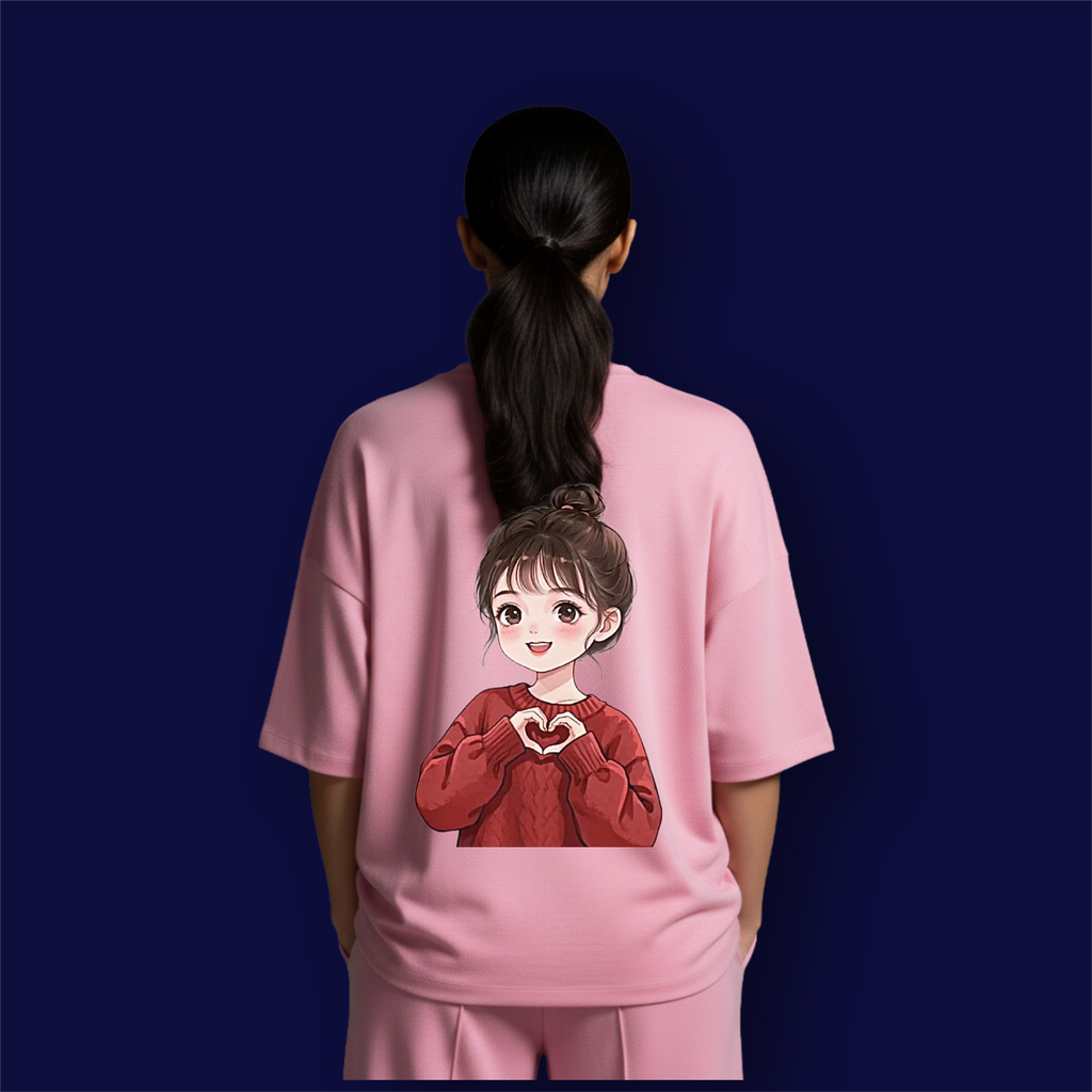 Lovely Girl Dropshoulder T-Shirt