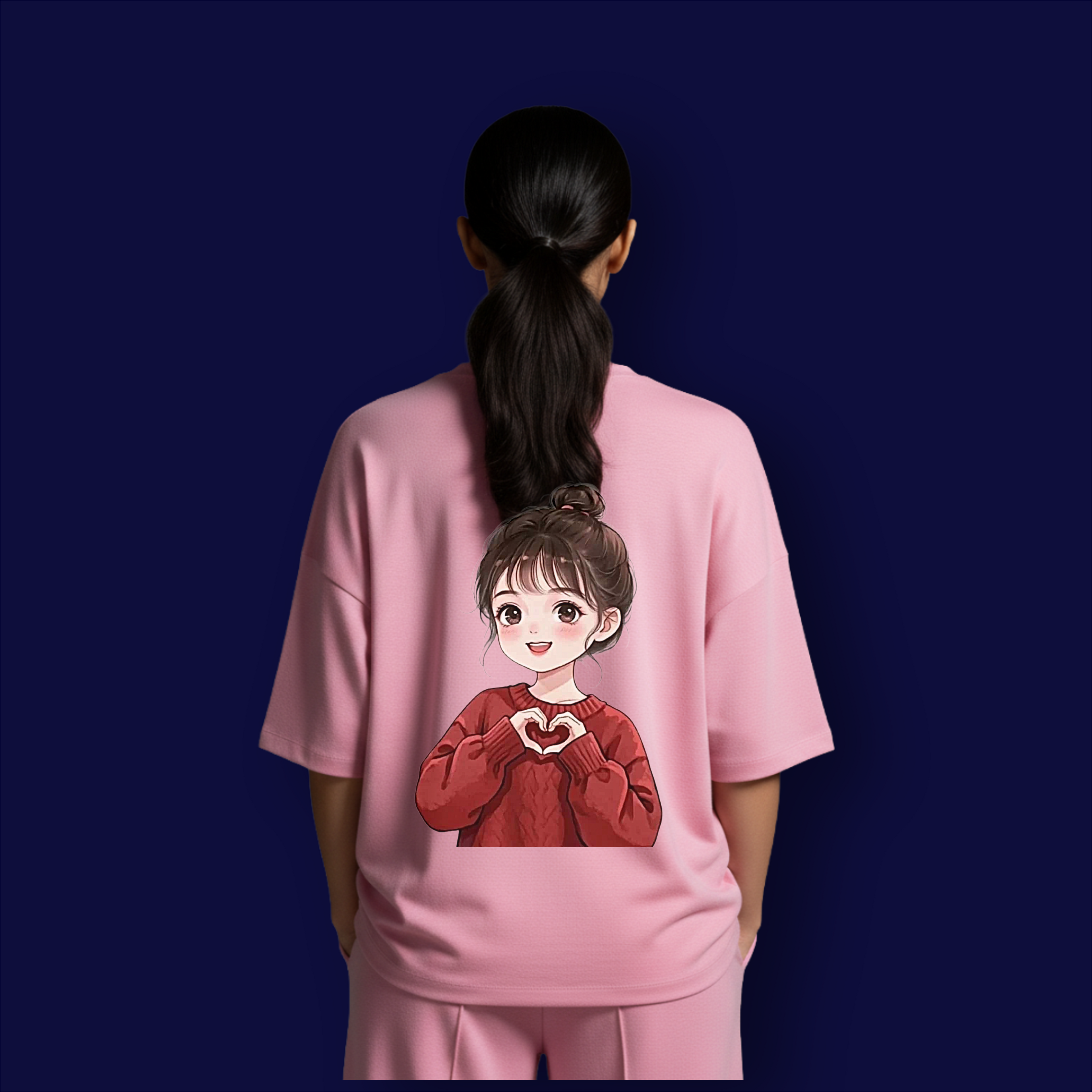 Lovely Girl Dropshoulder T-Shirt