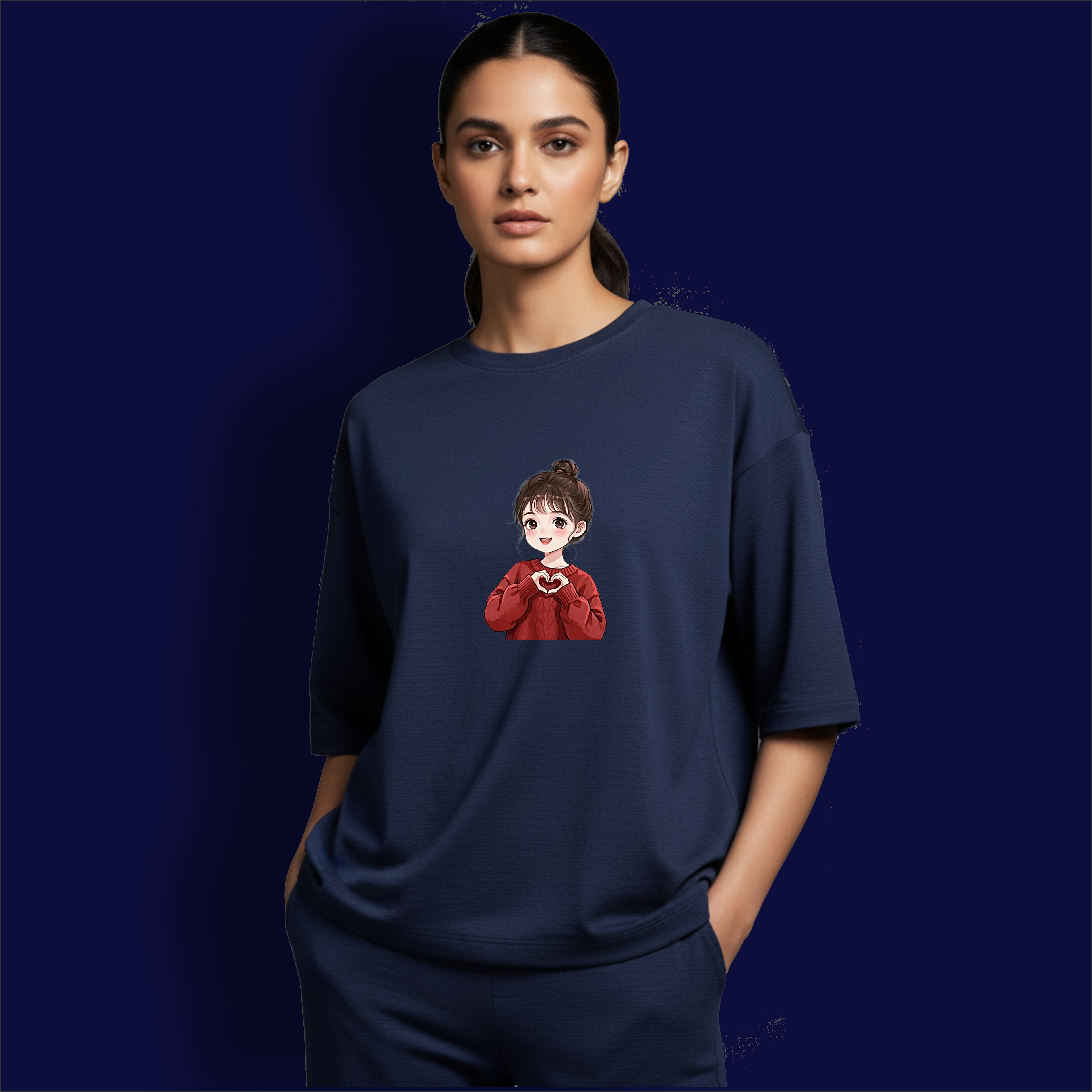 Lovely Girl Dropshoulder T-Shirt