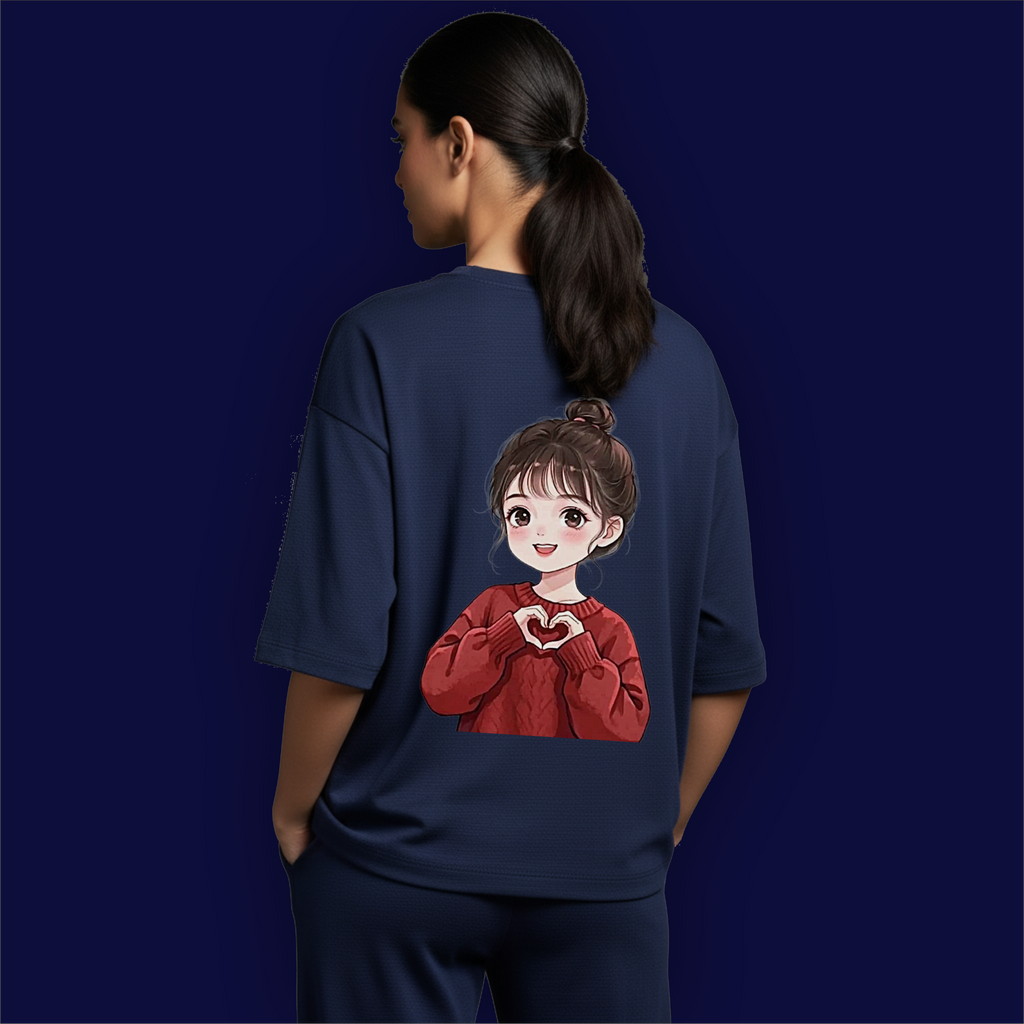 Lovely Girl Dropshoulder T-Shirt