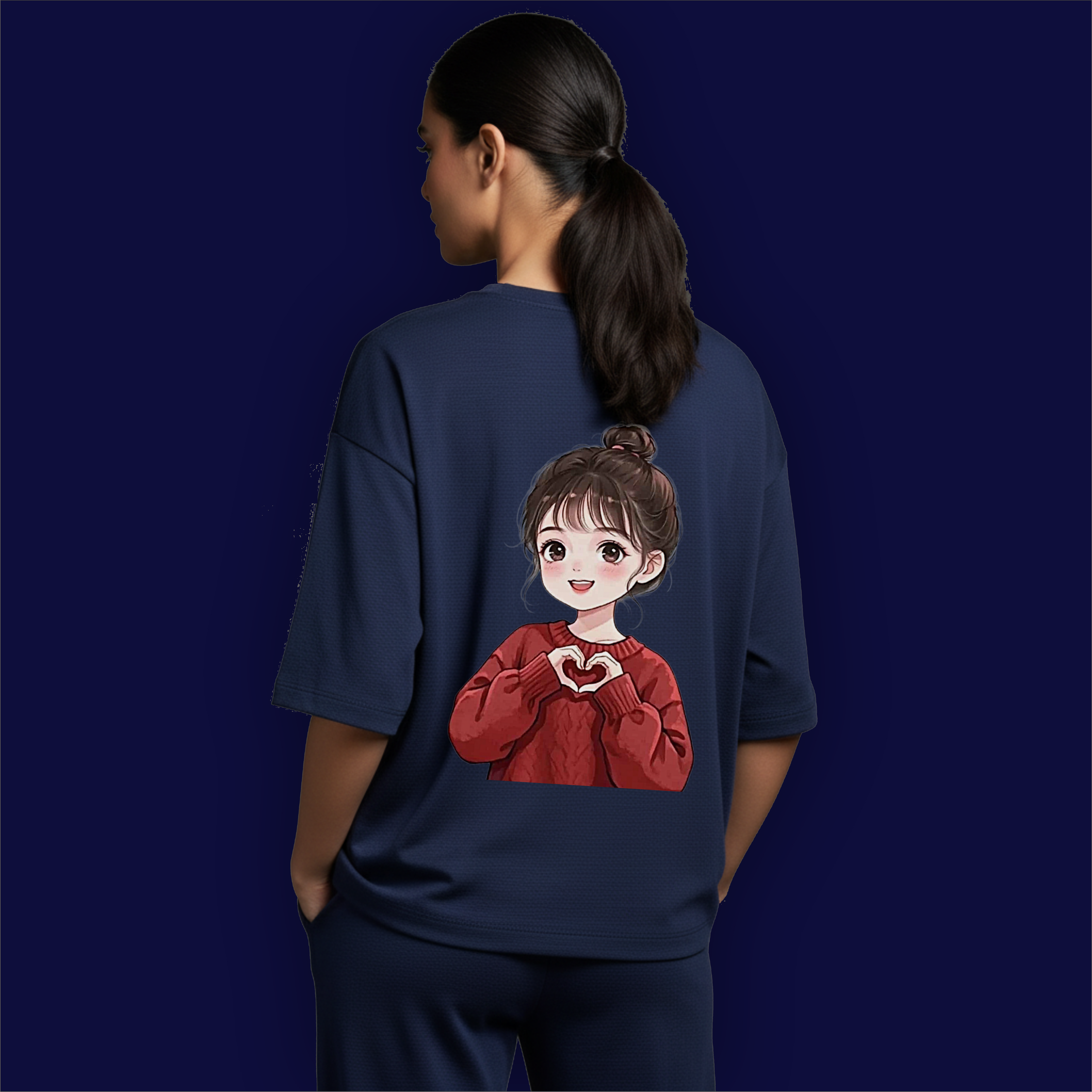 Lovely Girl Dropshoulder T-Shirt