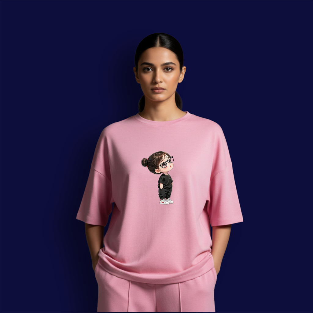 Confident Girl Dropshoulder T-Shirt