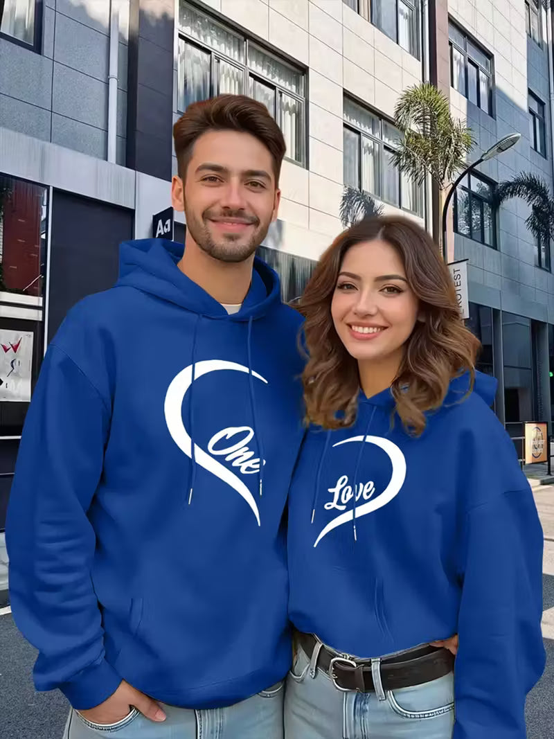 One Love Couple Hoodie