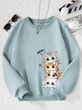 Kitty Group Sweatshirt