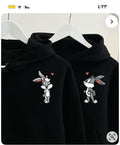 Couple Bunnies Hoodie