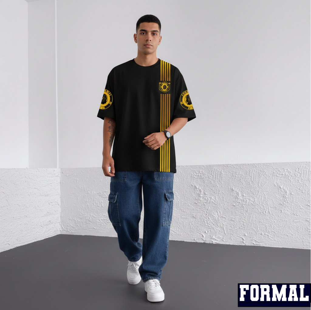 Formal Classic | Drop Tee & Cargo Jeans