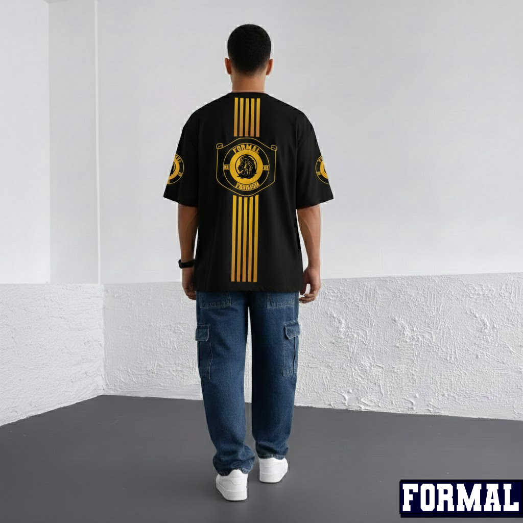 Formal Classic | Drop Tee & Cargo Jeans