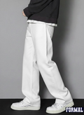 White | Baggy Jeans