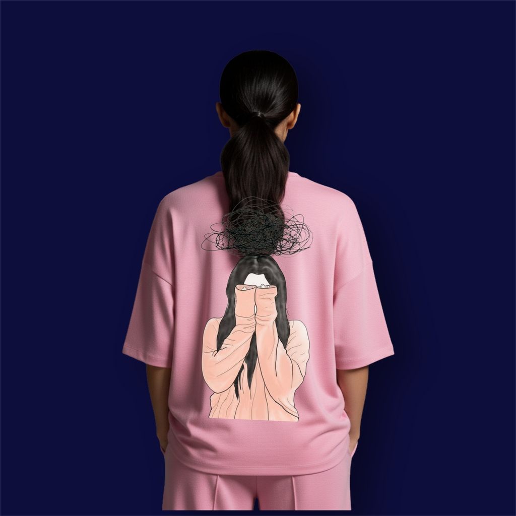 Depress Girl Dropshoulder T-shirt