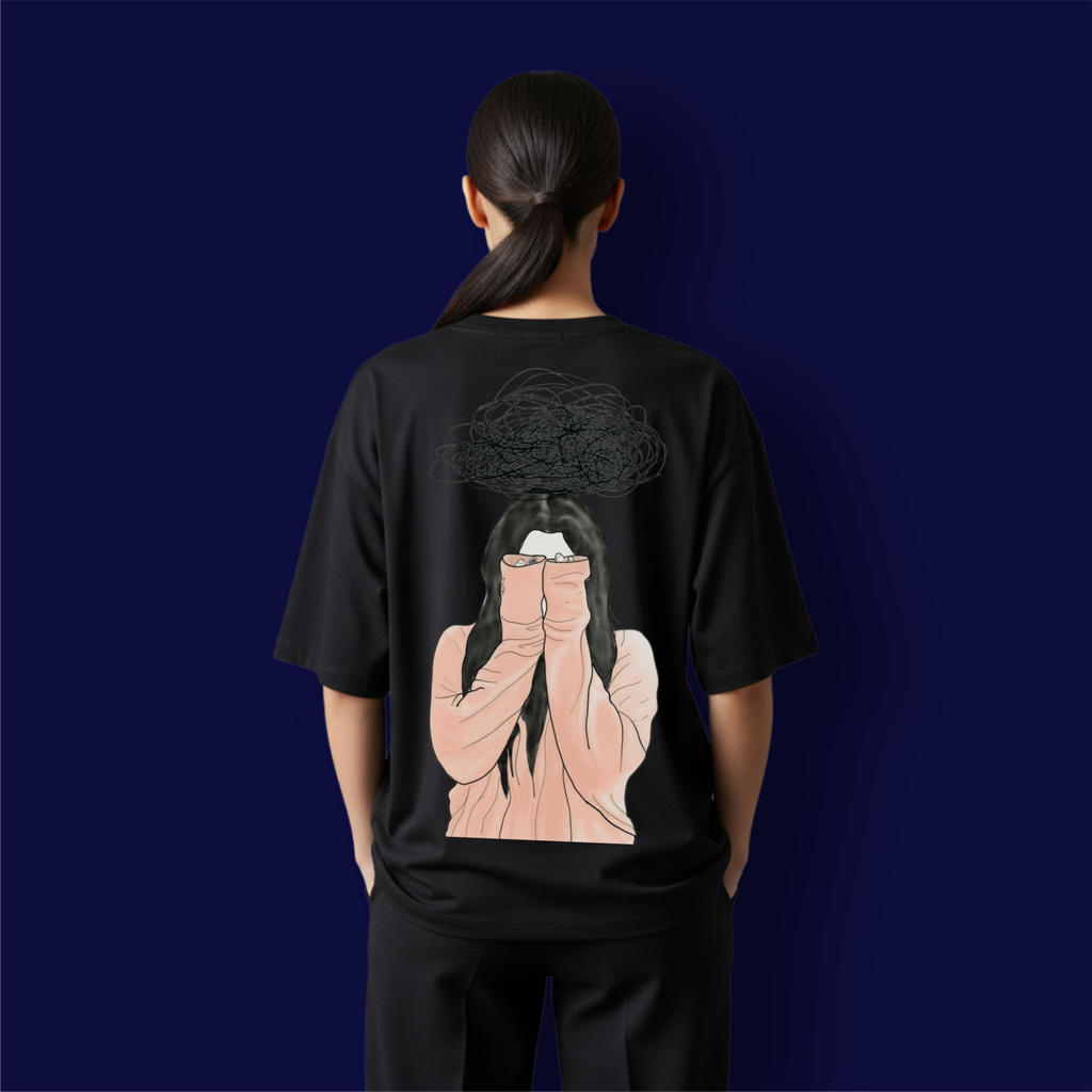 Depress Girl Dropshoulder T-shirt