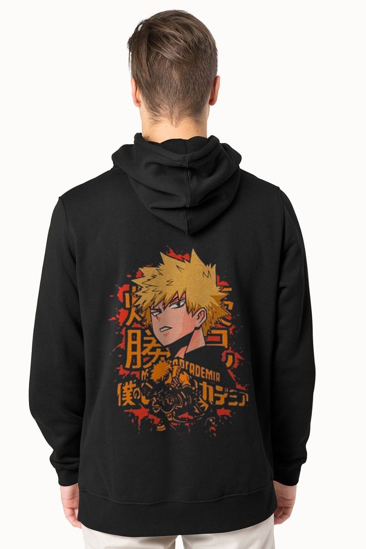 Canguro Katsuki Bakugo My Hero Academy Regular Hoodie