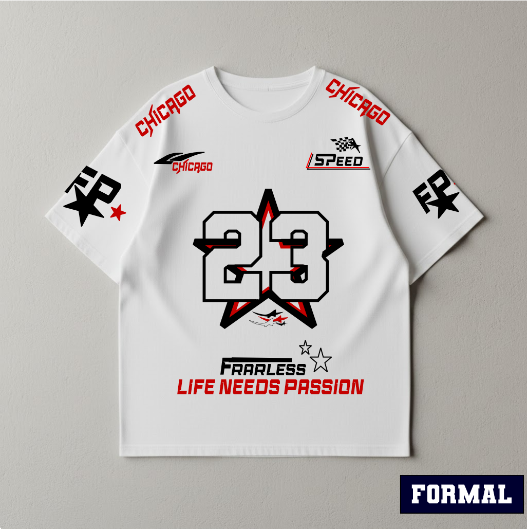 23-Star Chicago | Drop Tee