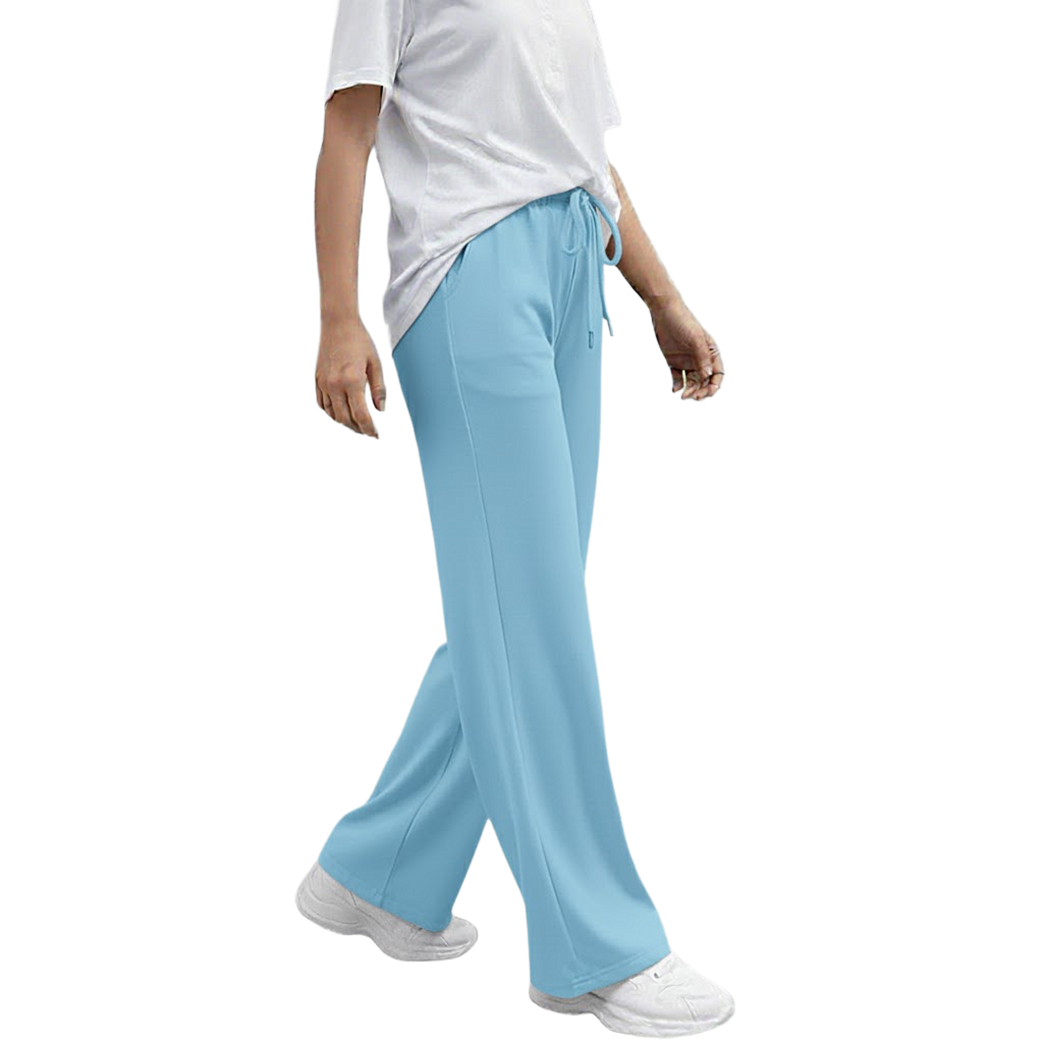 Sky Blue Flapper Trouser
