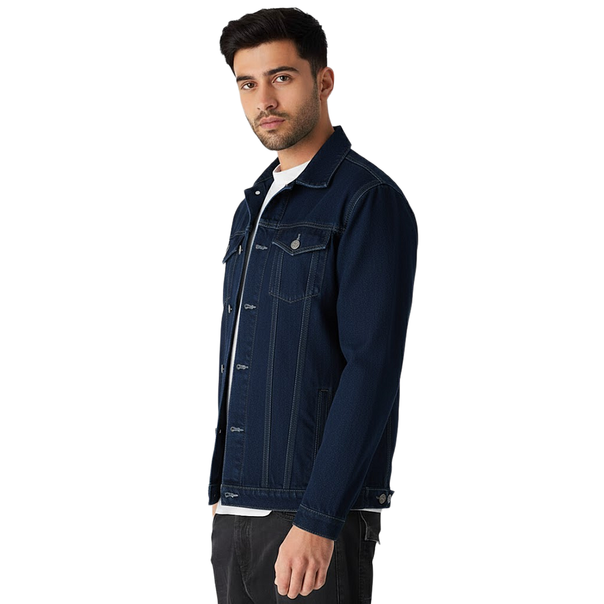 Dark Blue Denim Jacket