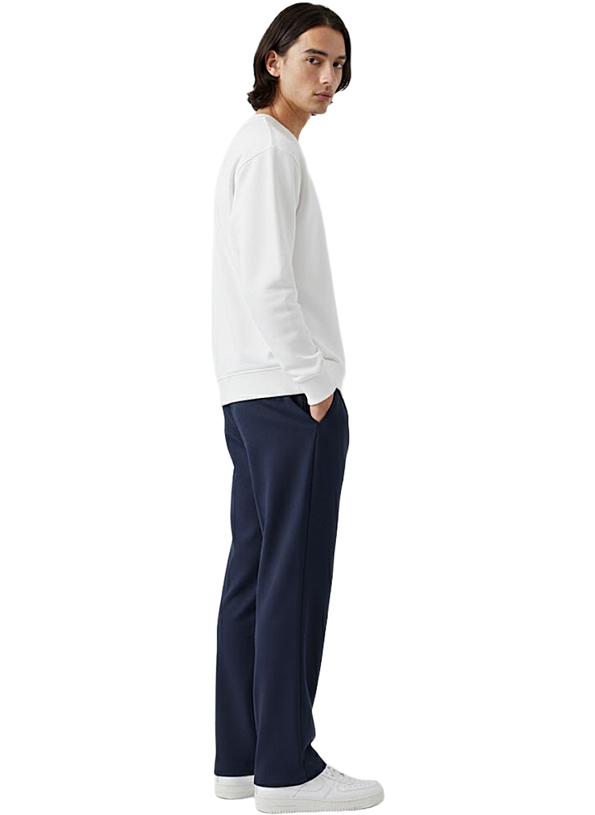 Baggy Trousers | Navy Blue
