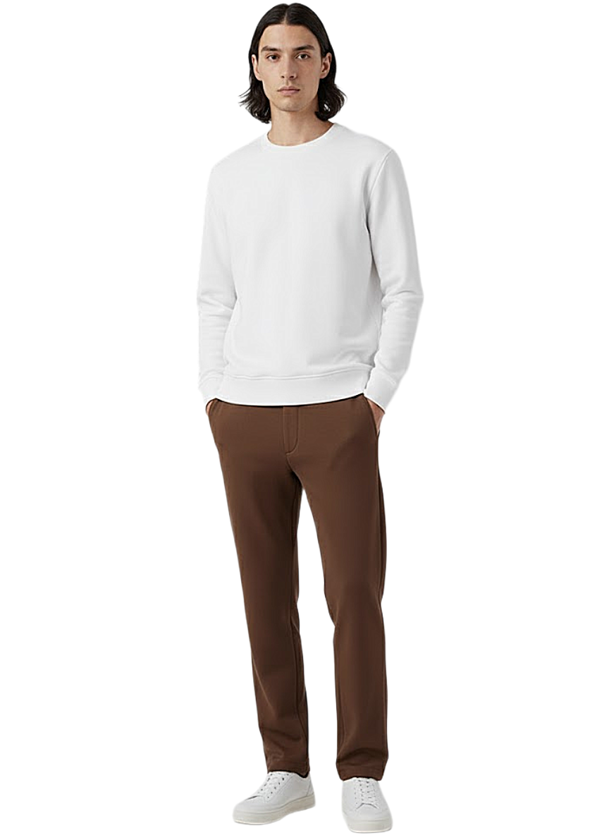 Baggy Trousers | Brown
