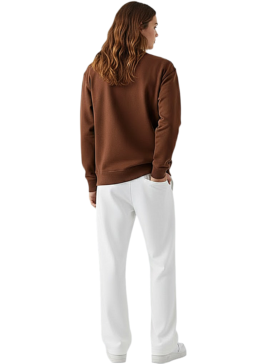 White Baggy Trousers For Woman