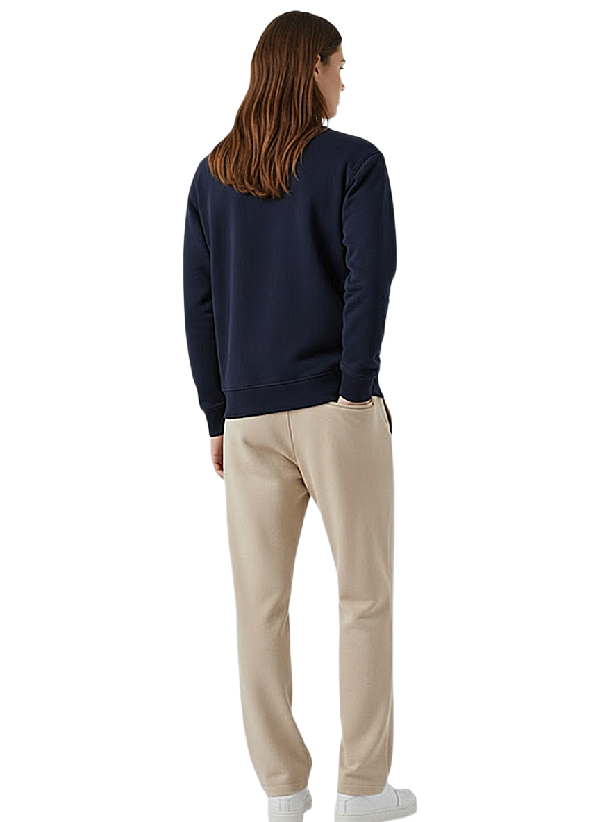 Beige Baggy Trousers For Woman