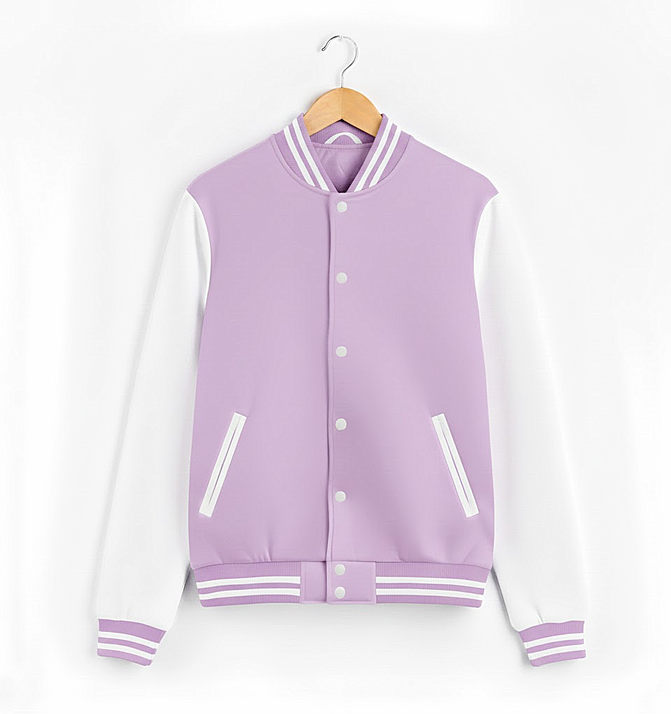 Lilac| Varsity/Baseball Jackets