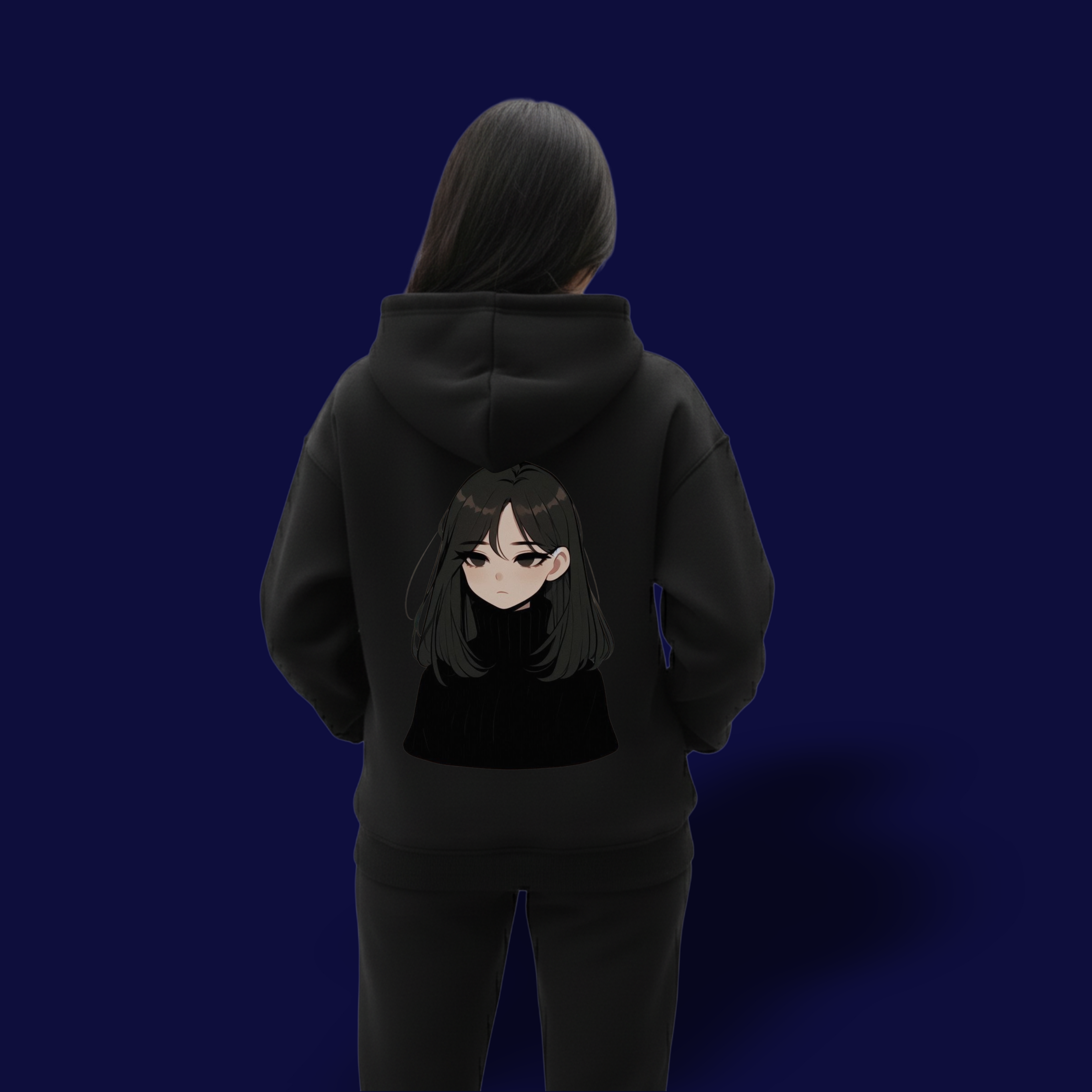 Up Sad Girl Hoodie