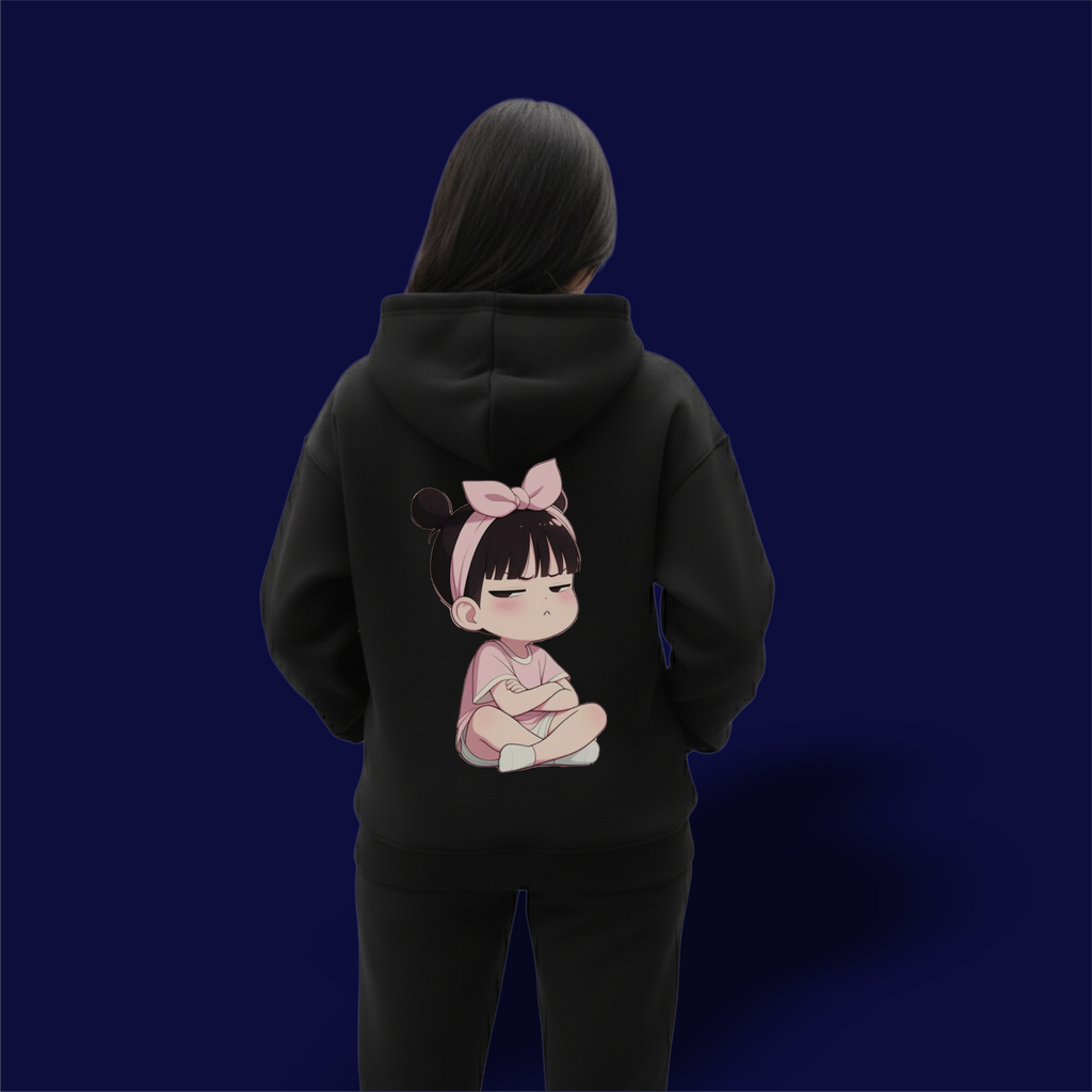 Angry Girl Hoodie