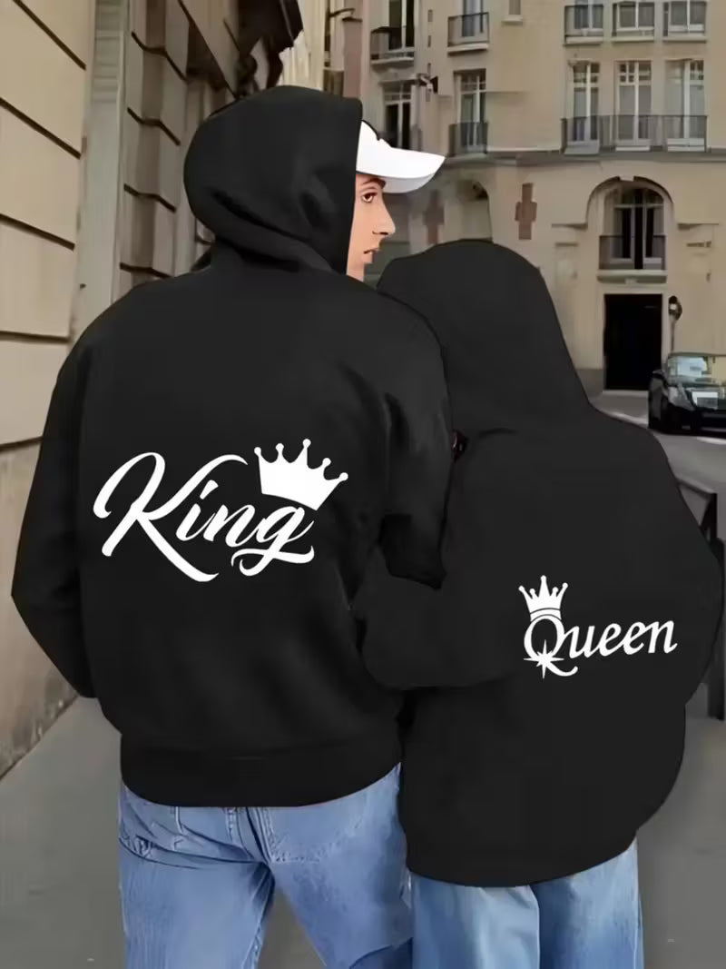King & Queen Dropshoulder Hoodie