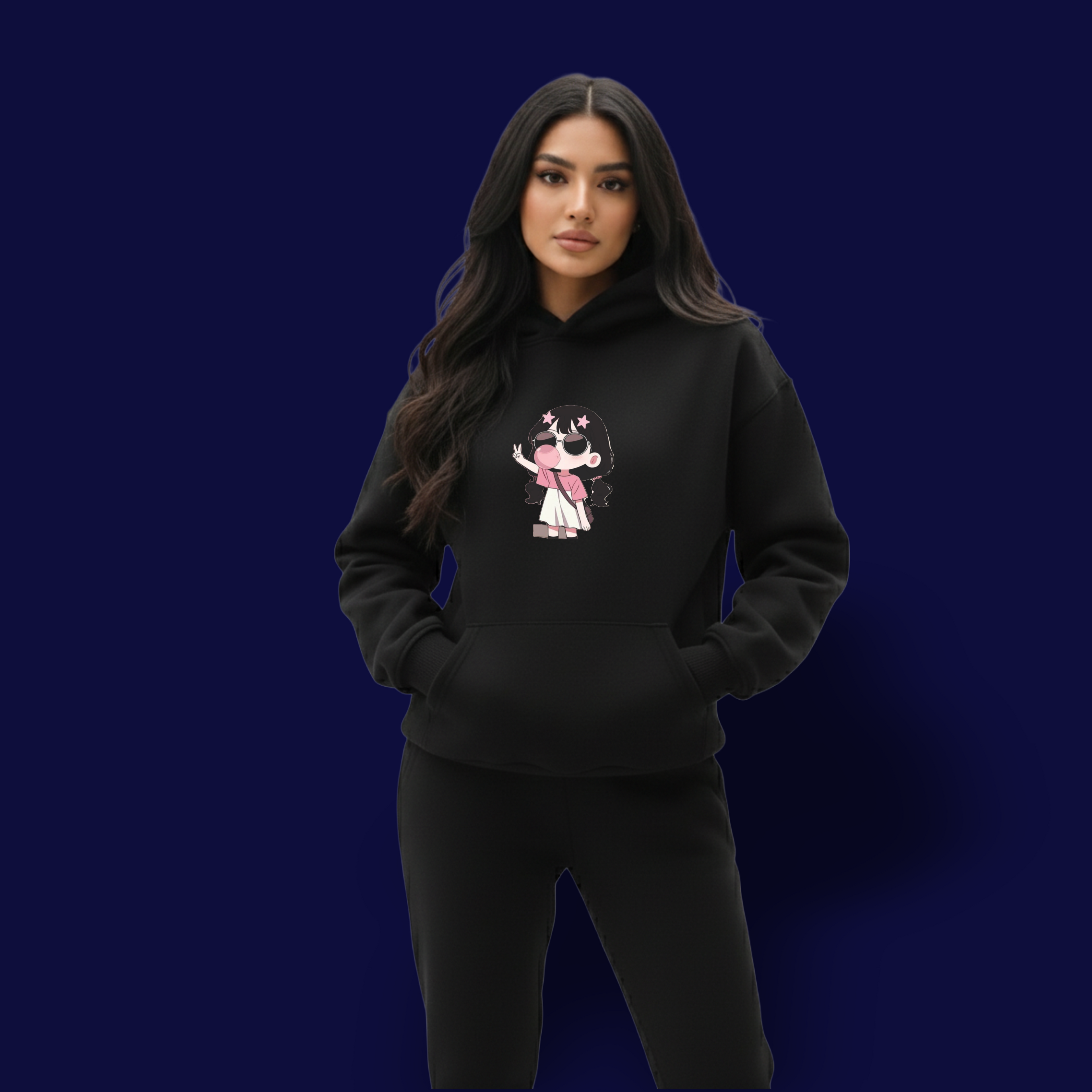 Bubble Girl Hoodie