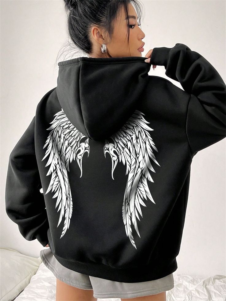 Angle Wings Regular Hoodie