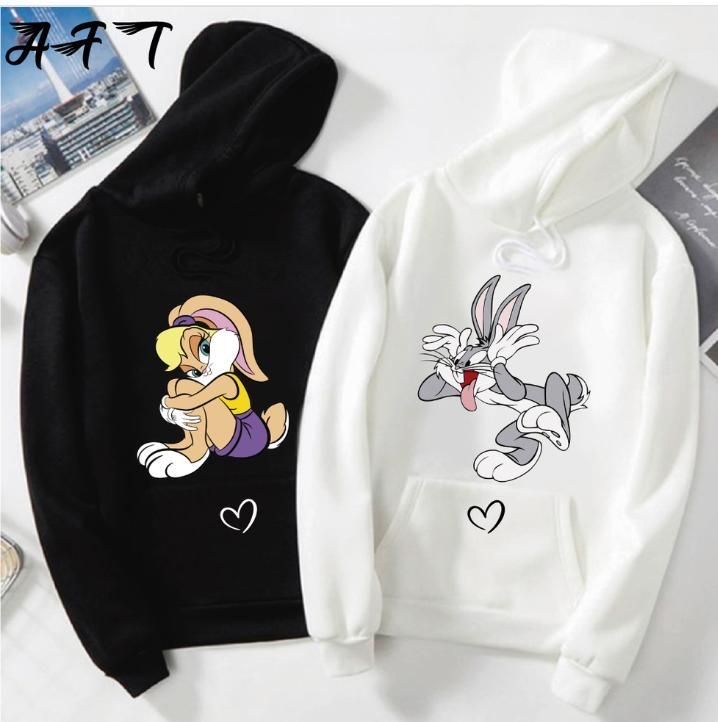 Couple Bunny Hoodie