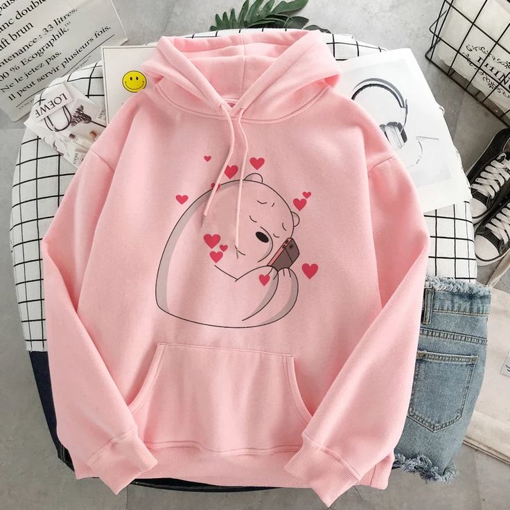 Lovely Bear Regular Hoodie