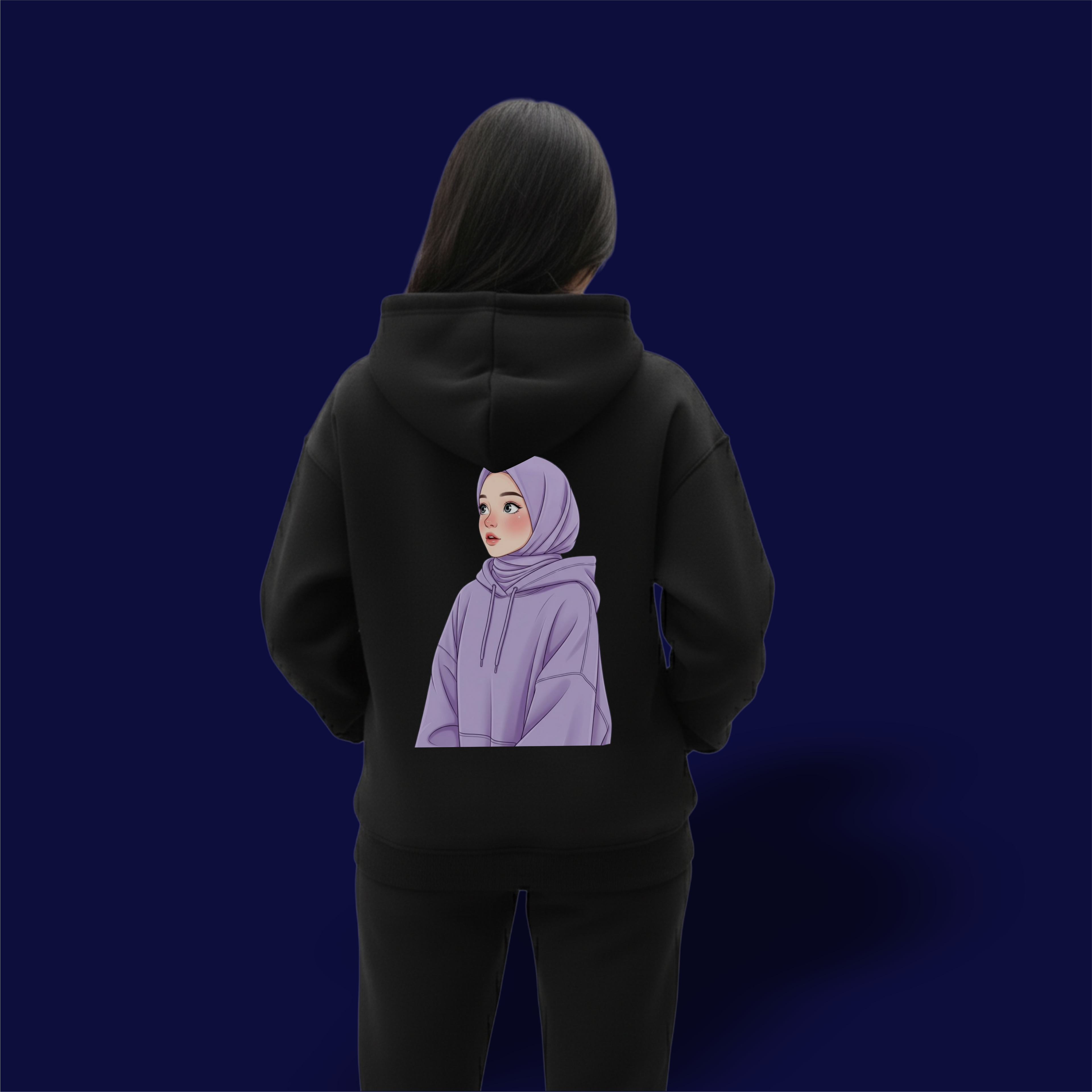 Hijab Girl Hoodie