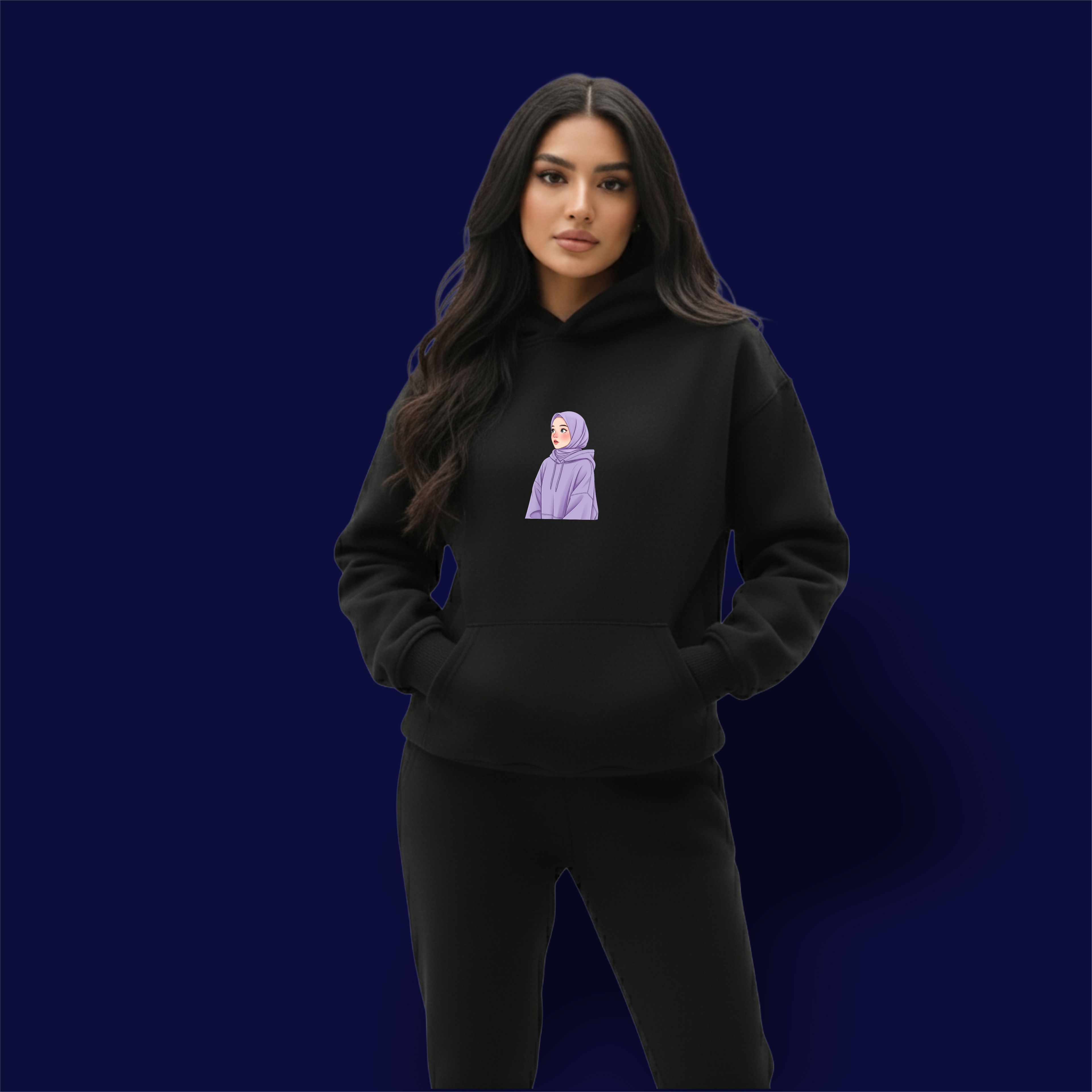 Hijab Girl Hoodie