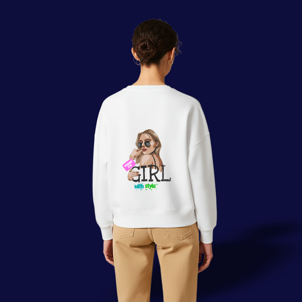 Yeah I'm Girl Sweatshirt