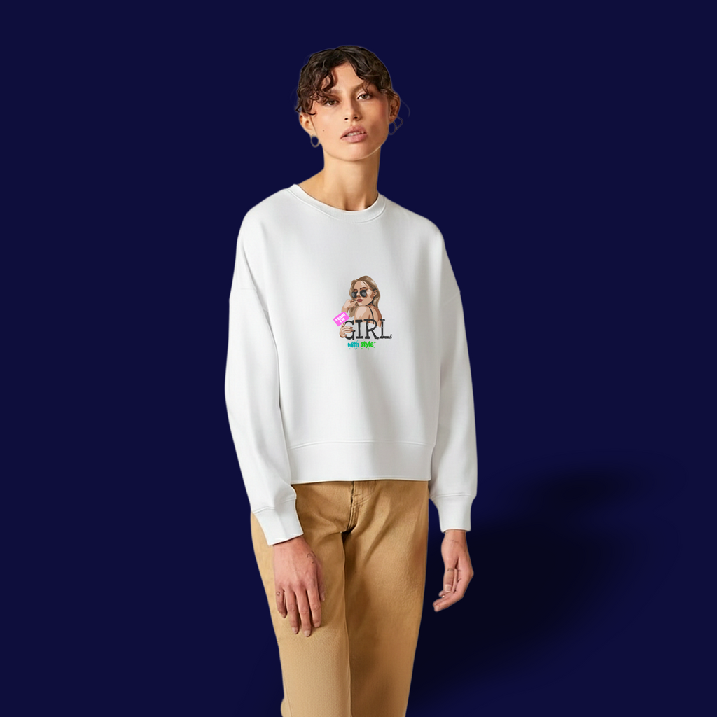 Yeah I'm Girl Sweatshirt