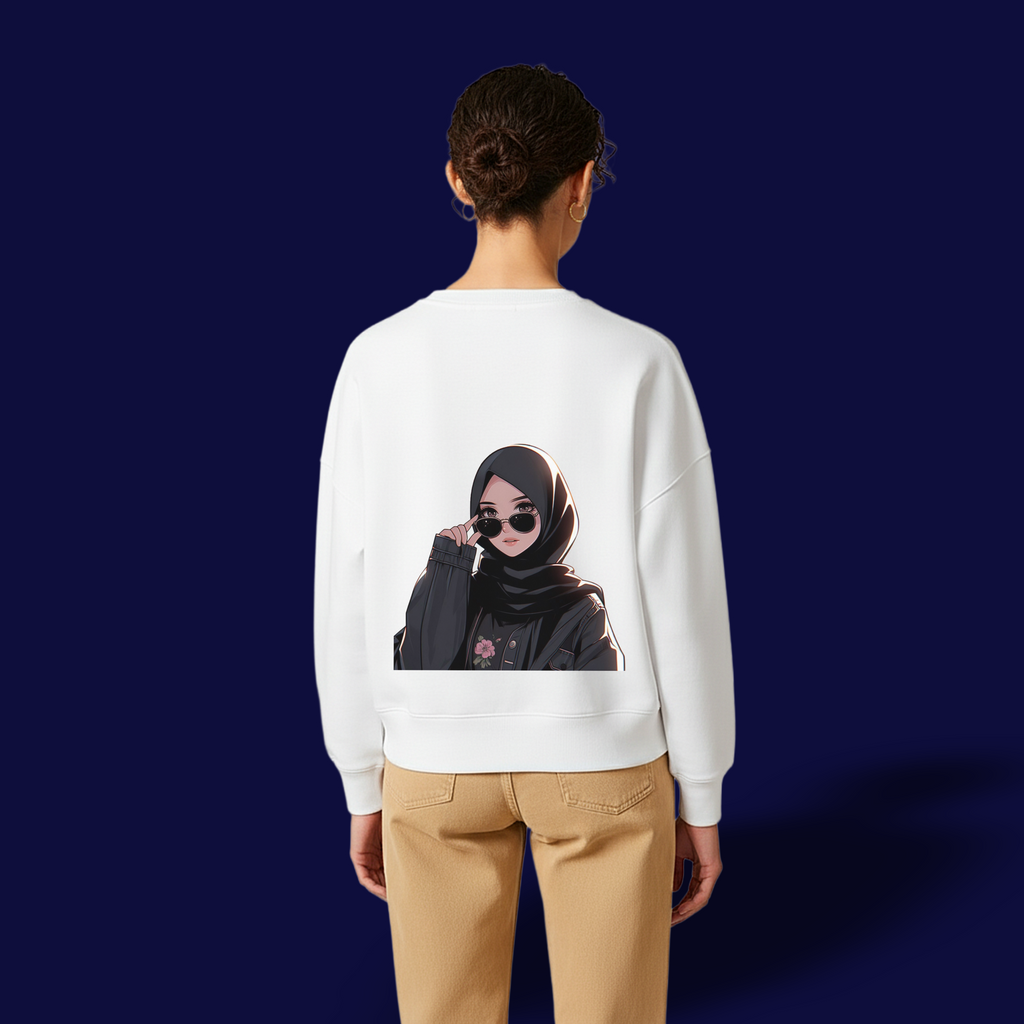 Cool Hijabi Girl Sweatshirt