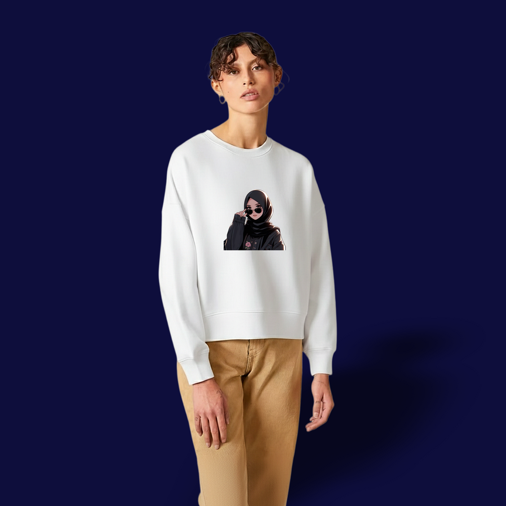 Cool Hijabi Girl Sweatshirt