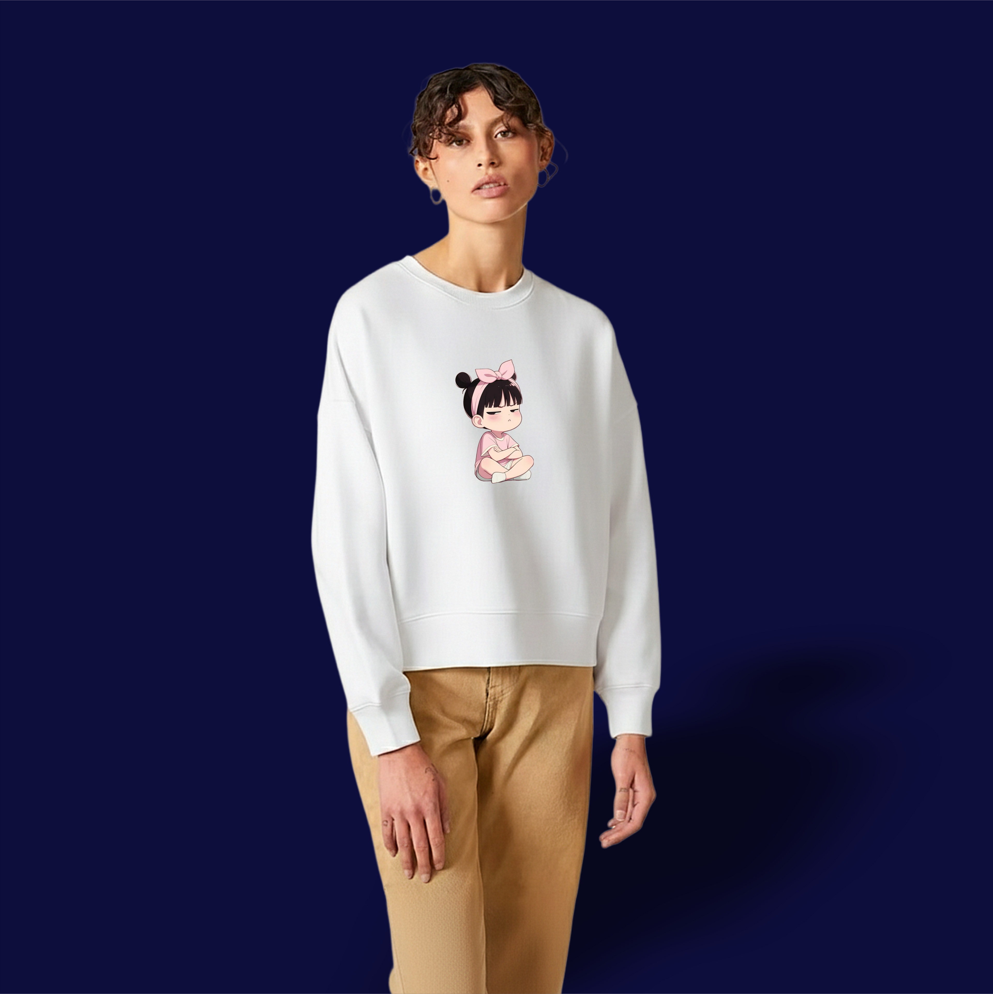 Angry GIrl Sweatshirt