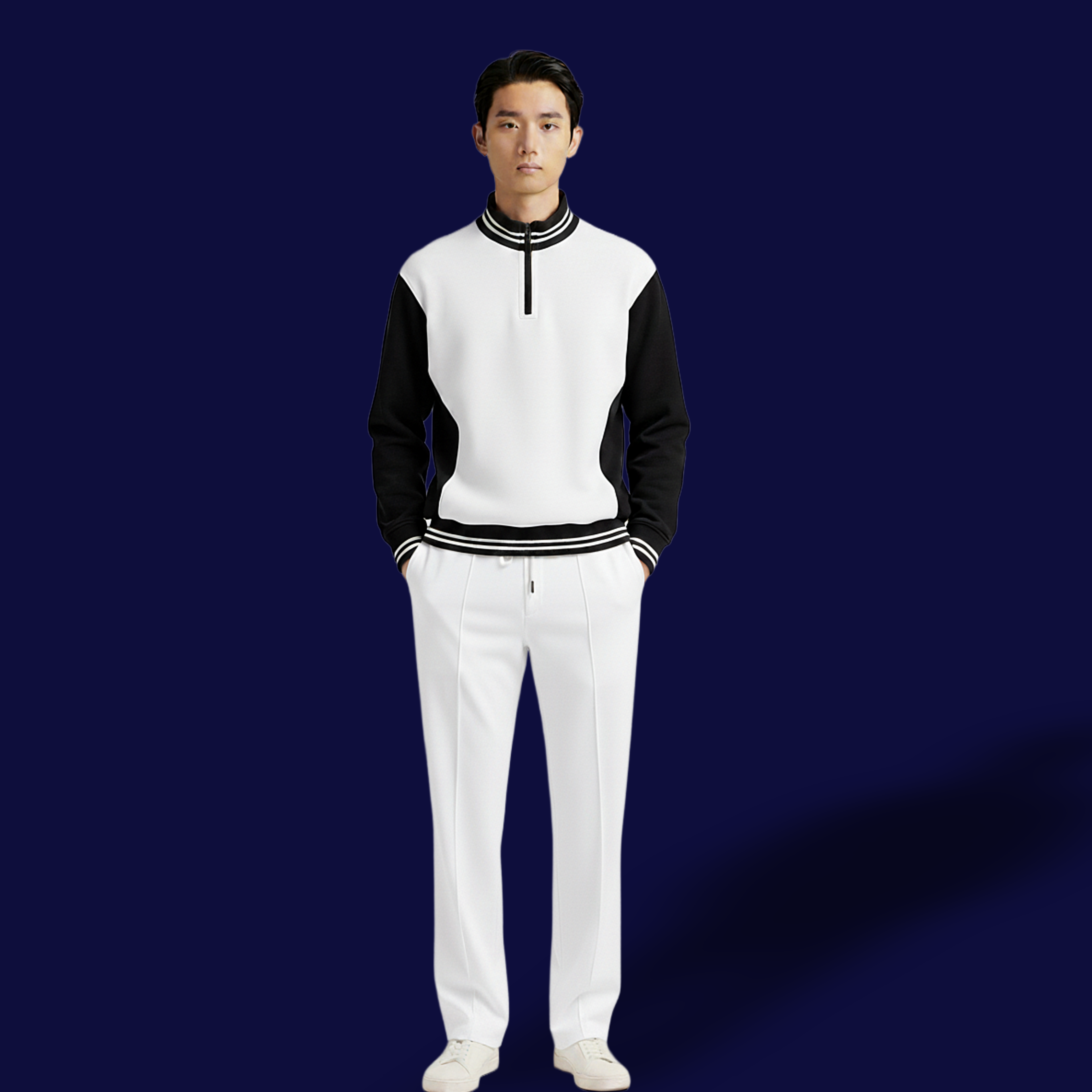 Formal Sweatsuit Whitee For Man